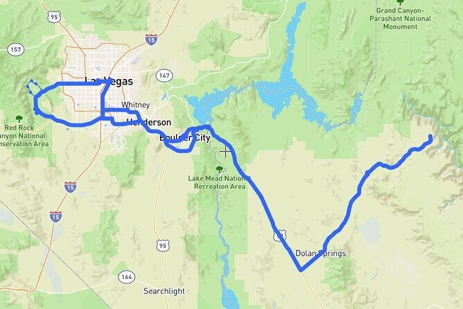 Audio Driving Tour: Grand Canyon West, Hoover Dam Red Rock Canyon - Stop 4: Grand Canyon West Skywalk (glass floor, big nerves optional)
