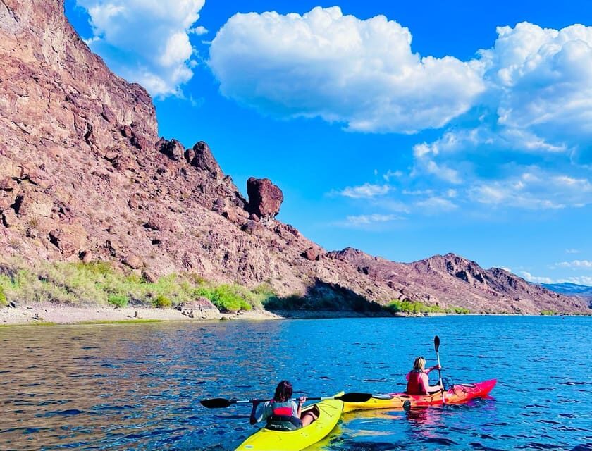 From Las Vegas: Hoover Dam Kayak Trip with 6 Hot Springs - Goldstrike Hot Springs: a short hike for a quick soak