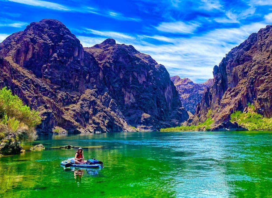 From Las Vegas: Hoover Dam Kayak Trip with 6 Hot Springs - Lunch, water, guide support, and tipping reality