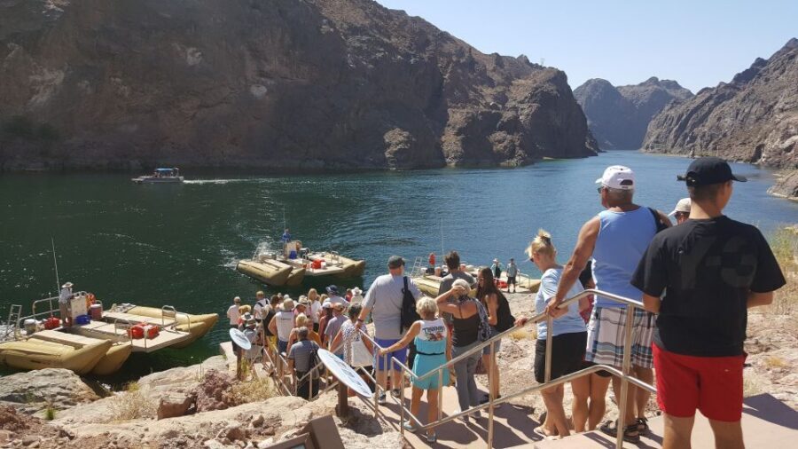 From Las Vegas: Hoover Dam Raft Tour - Boarding at Hoover Dam Lodge: That Secure-Access Moment