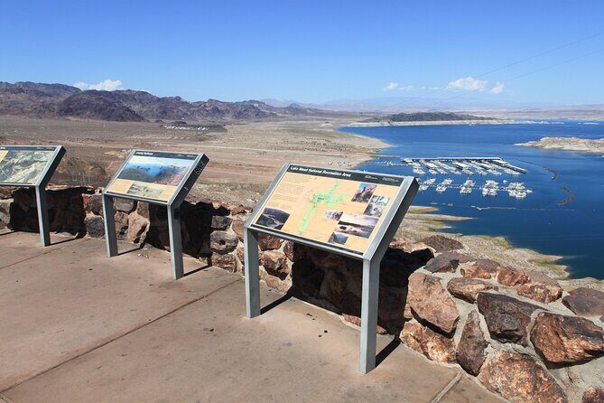 Hoover Dam Express Walk on Top Tour - The Hoover Dam Bypass Viewpoint: Lake Mead and the Colorado River