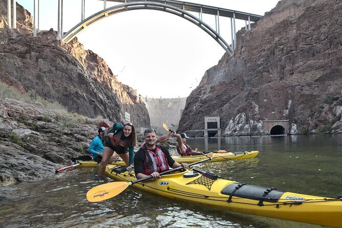 Hoover Dam & Hot Springs Kayak Tour with Lunch & Expert Guide - Arizona Hot Springs: Slot-Canyon Soaking With a Sauna Cave Stop