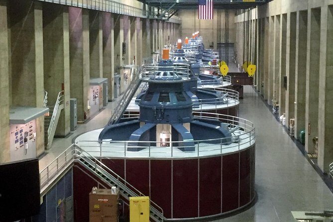 Hoover Dam Inside Tour from Las Vegas, WiFi - Generator Room and tunnels: the main event