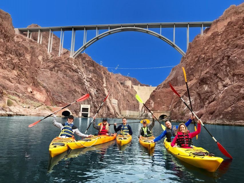 Hoover Dam Kayak Tour & Hike - shuttle from Las Vegas - The 12-Mile Paddle on the Colorado River (Not Just a Float)