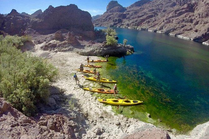 Hoover Dam Kayak Tour with Shuttle - Hot Springs & Emerald Cave - Kayak Options: Single, Double, and SUP With Rudder Control