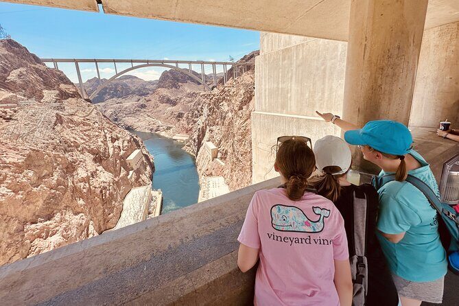 Hoover Dam Small Group Express Tour from Las Vegas - Stop 2: Mike O’Callaghan–Pat Tillman Bridge View From Nearly 900 Feet Up