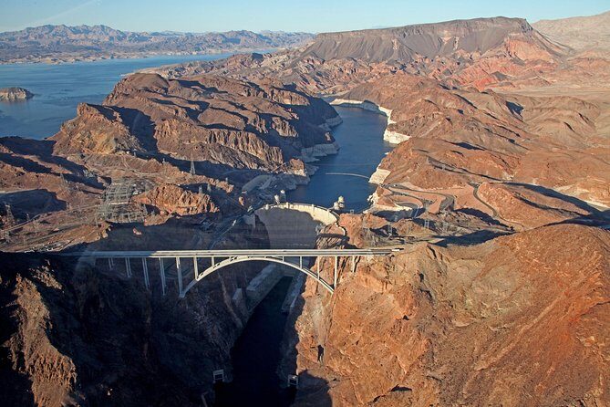 Hoover Dam Tour from Las Vegas with Hot Breakfast - Crossing the dam top: architecture, penstocks, and the Arizona Spillway