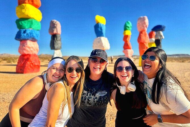 Hoover Dam Walk-On-Top Tour w/ Seven Magic Mountains & Vegas Sign - Key highlights worth your morning