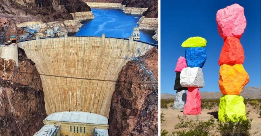 Las Vegas: Hoover Dam and Seven Magic Mountains Tour - Hotel pickup and the small-group advantage (up to 14)