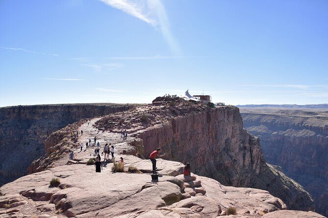 Small Group Tour: Grand Canyon West Rim, Skywalk & Hoover Dam - Eagle Point and Guano Point: two viewpoint stops, different photo vibes