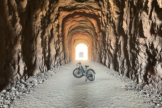 Ultimate Las Vegas Electric Bike Tour to Hoover Dam - Cruising the historic railroad trail toward Hoover Dam