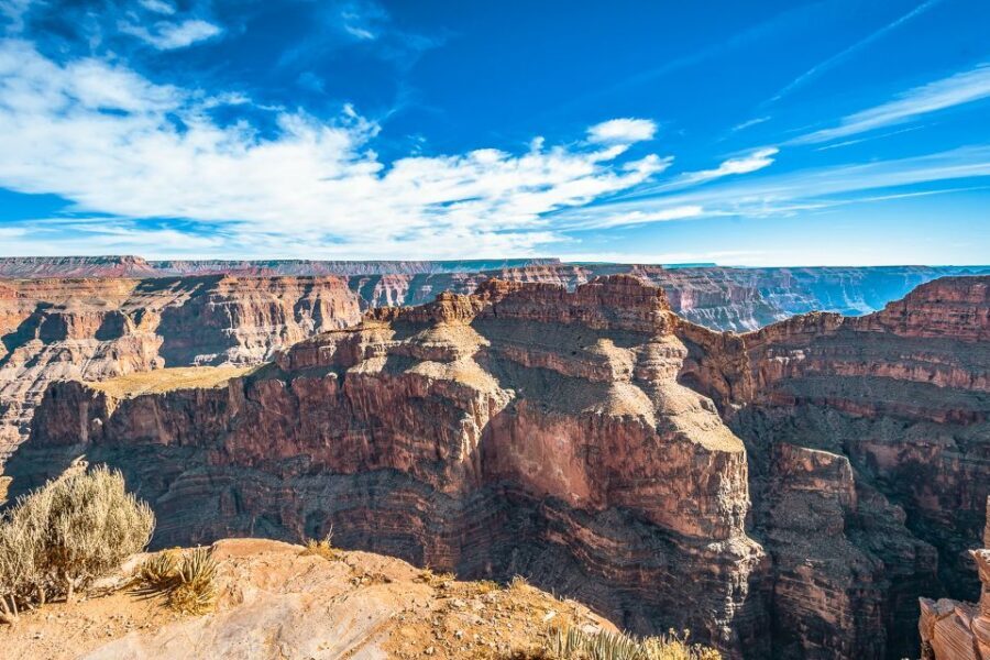 Vegas: Grand Canyon, Hoover Dam, Lunch/Skywalk Options, WiFi - Guano Point: 360 Views and the Feeling of Looking Down Forever